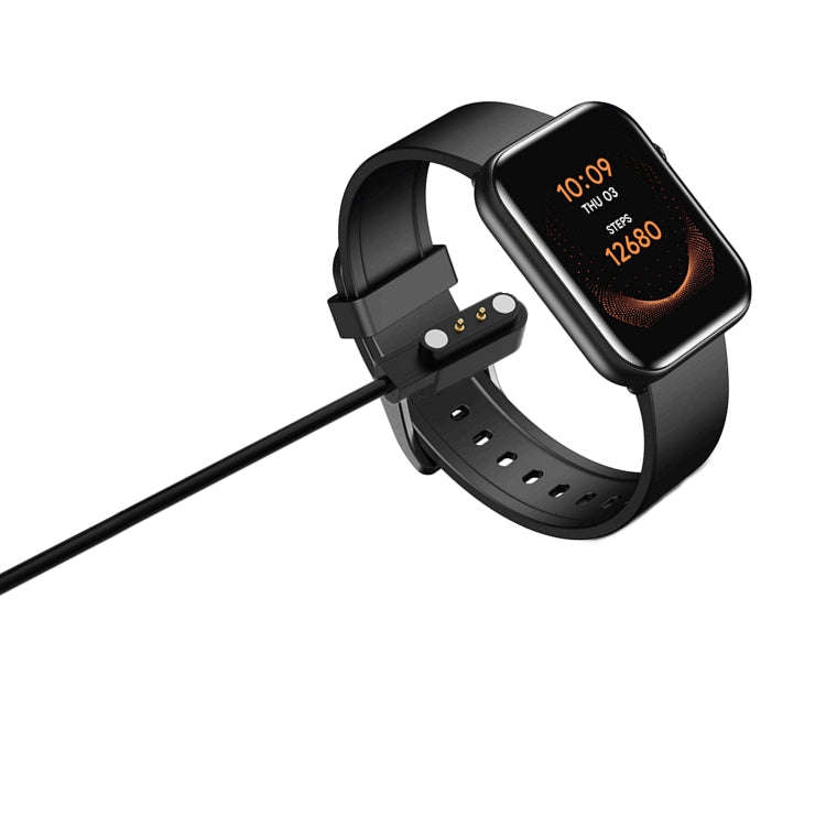 For Noise Colorfit Pro 3 Smart Watch Magnetic Charging Cable, Length: 1m(Black)