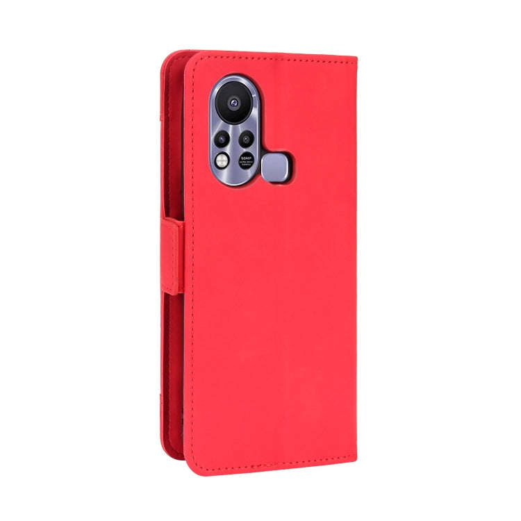 For Infinix Hot 11S Skin Feel Calf Pattern Leather Phone Case(Red)