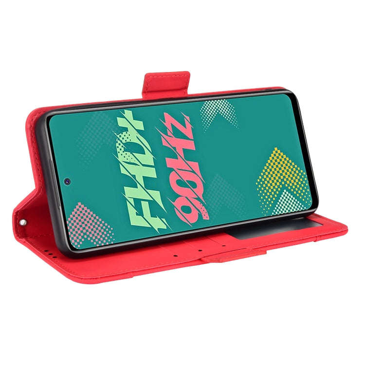 For Infinix Hot 11S Skin Feel Calf Pattern Leather Phone Case(Red)