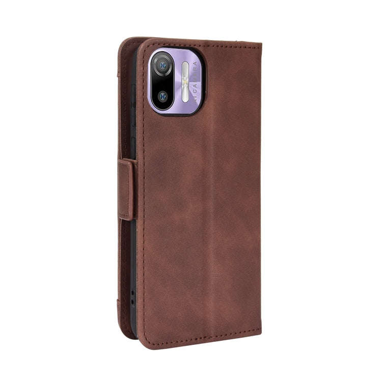 For Ulefone Note 6 / Note 6P Skin Feel Calf Pattern Leather Phone Case(Brown)