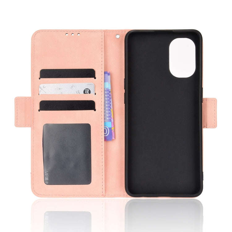 For OnePlus Nord N20 5G Skin Feel Calf Pattern Leather Phone Case(Pink)