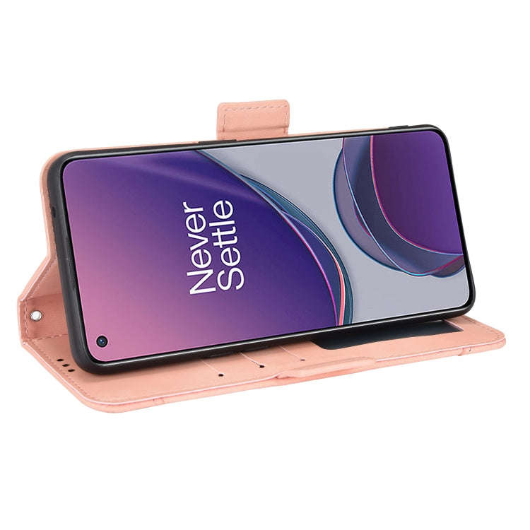 For OnePlus Nord N20 5G Skin Feel Calf Pattern Leather Phone Case(Pink)