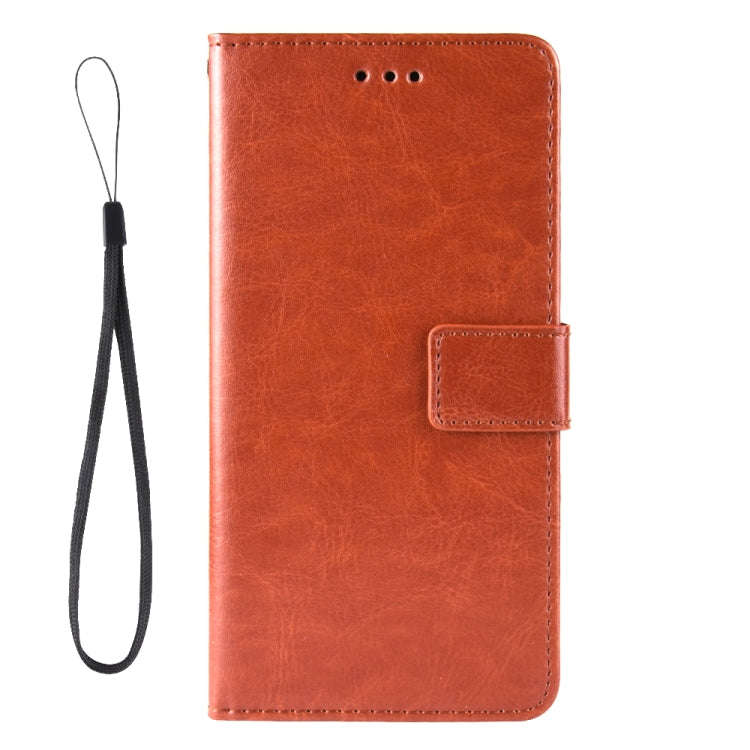 For Fujitsu F52B JP Retro Crazy Horse Texture Leather Phone Case(Brown)