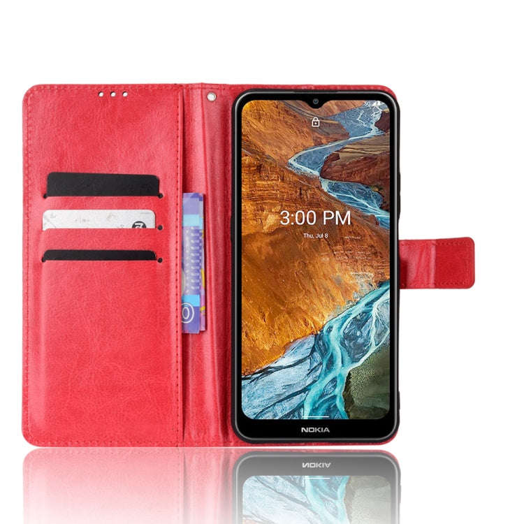 For Nokia G300 Retro Crazy Horse Texture Leather Phone Case(Red)