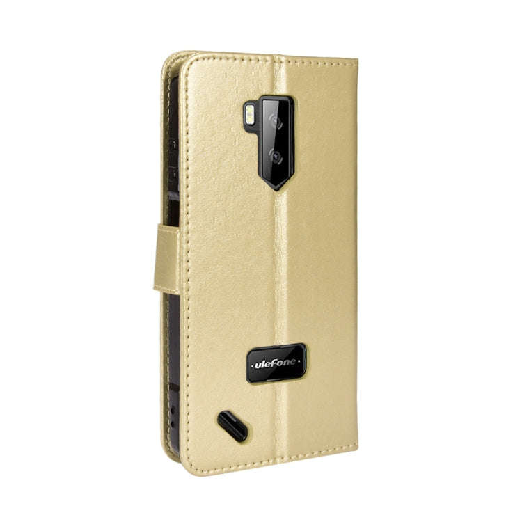 For Ulefone Armor X9 Retro Crazy Horse Texture Leather Phone Case(Gold)
