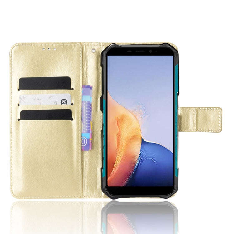 For Ulefone Armor X9 Retro Crazy Horse Texture Leather Phone Case(Gold)
