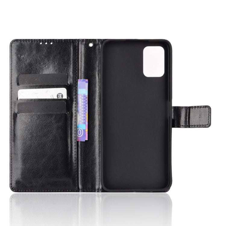 For UMIDIGI Power 5S Retro Crazy Horse Texture Leather Phone Case(Black)