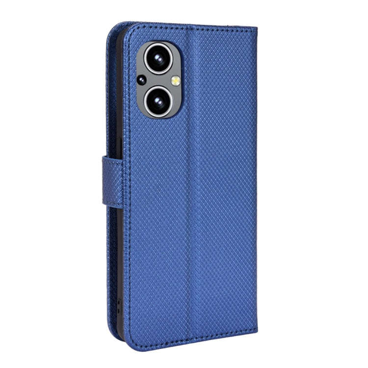 For OnePlus Nord N20 5G Diamond Texture Leather Phone Case(Blue)
