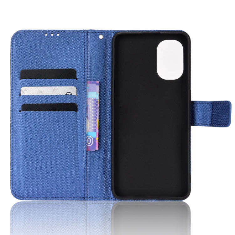 For OnePlus Nord N20 5G Diamond Texture Leather Phone Case(Blue)