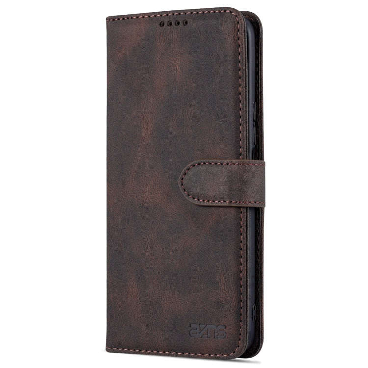 For Honor X30i AZNS Dream II Skin Feel Horizontal Flip Leather Case(Coffee)