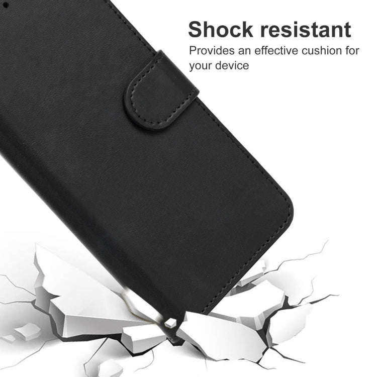 Leather Phone Case For ZTE Libero 5G II(Black)