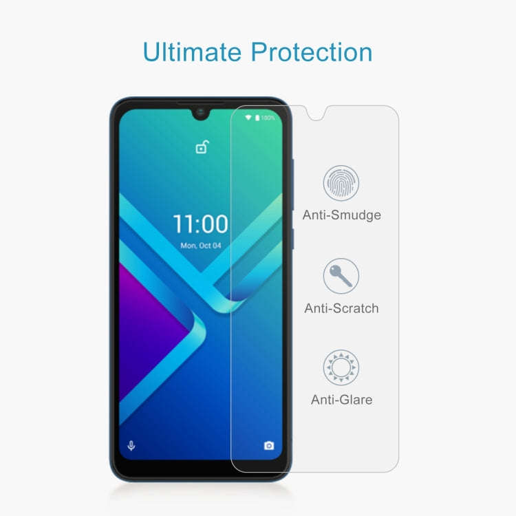 10 PCS 0.26mm 9H 2.5D Tempered Glass Film For Wiko Y82