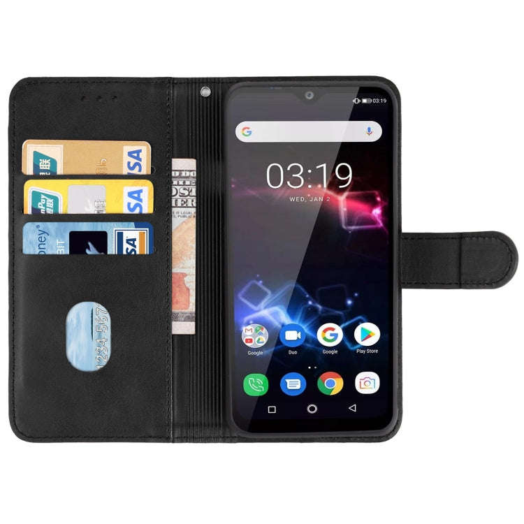 Leather Phone Case For Oukitel K12(Black)