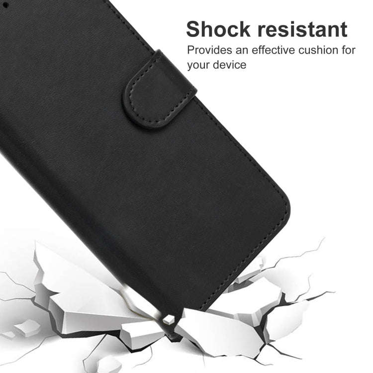 Leather Phone Case For Oukitel K12(Black)