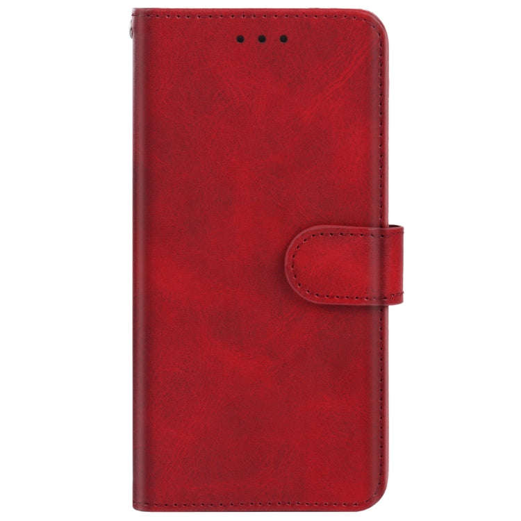 Leather Phone Case For Oukitel K12(Red)