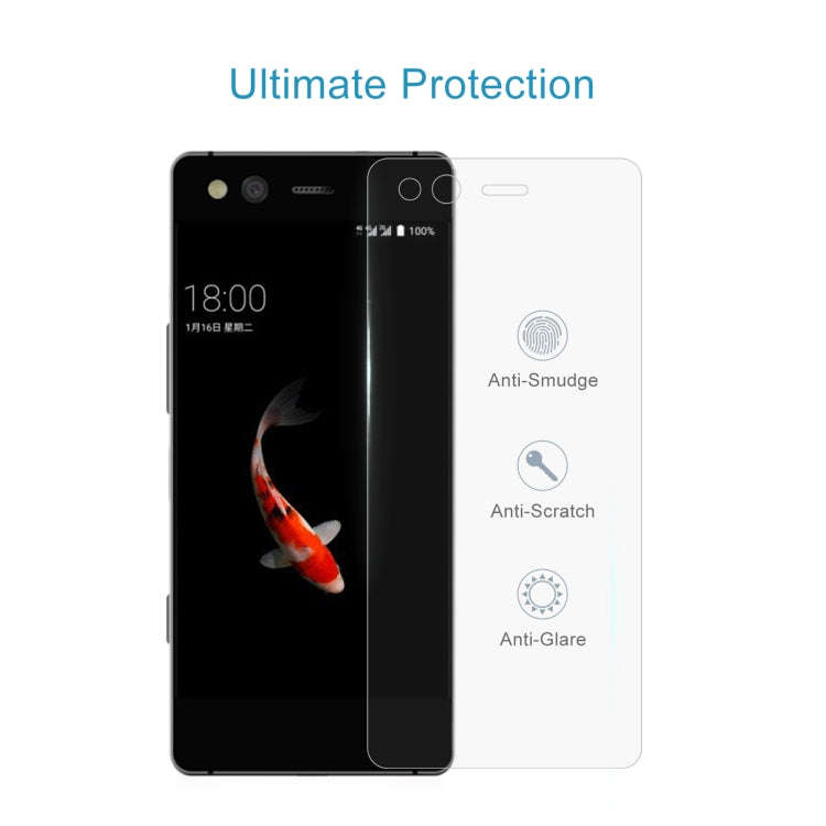 0.26mm 9H 2.5D Tempered Glass Film For ZTE Axon M
