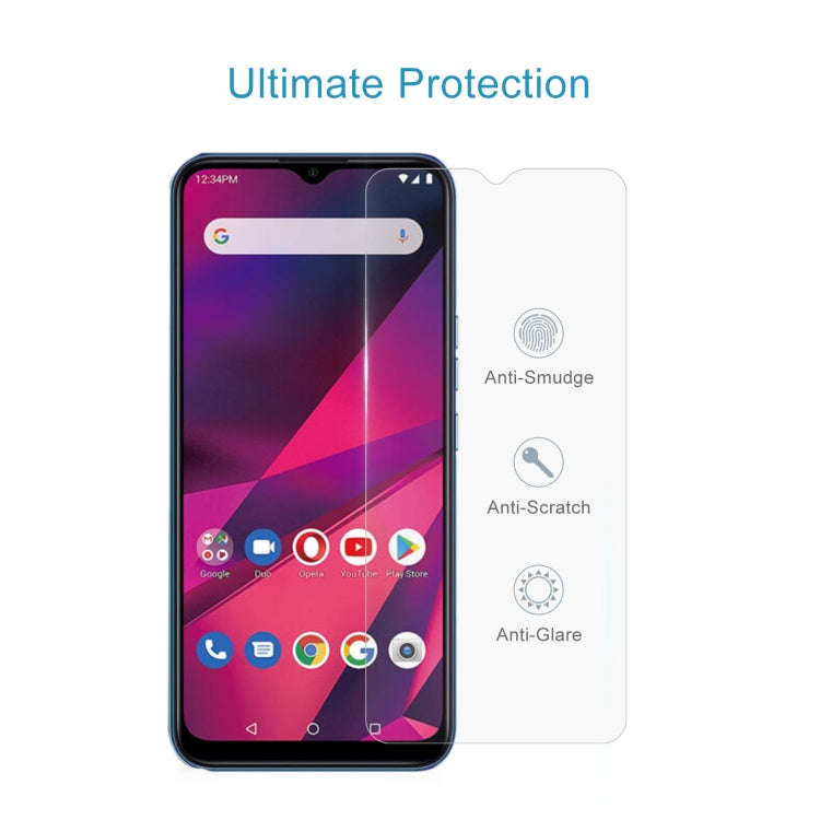 10 PCS 0.26mm 9H 2.5D Tempered Glass Film For BLU G61