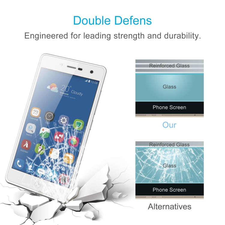 10 PCS 0.26mm 9H 2.5D Tempered Glass Film For ZTE Blade L7