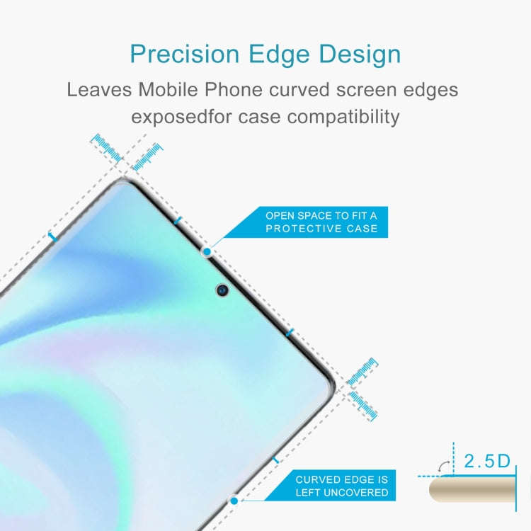 10 PCS 0.26mm 9H 2.5D Tempered Glass Film For ZTE Axon A31 Ultra 5G