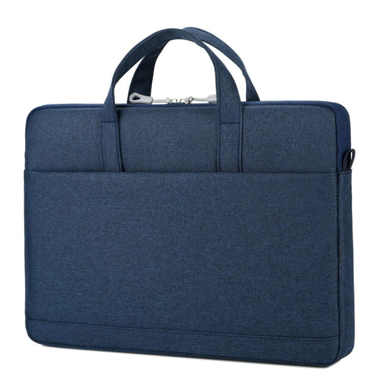 P310 Waterproof Oxford Cloth Laptop Handbag For 14 inch(Navy Blue)
