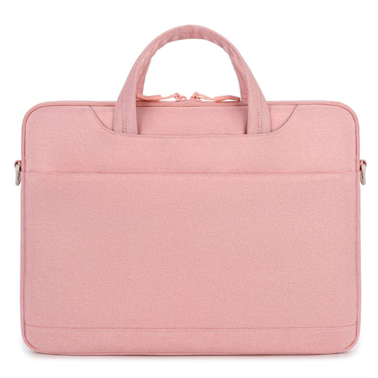 P510 Waterproof Oxford Cloth Laptop Handbag For 15-16 inch(Pink)