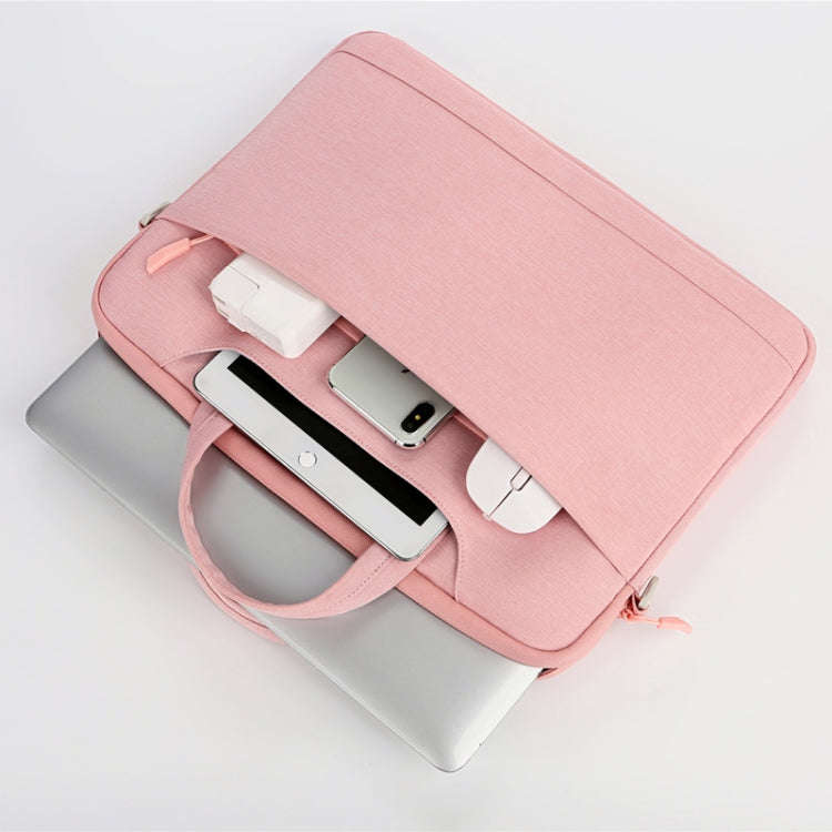 P510 Waterproof Oxford Cloth Laptop Handbag For 15-16 inch(Grey)