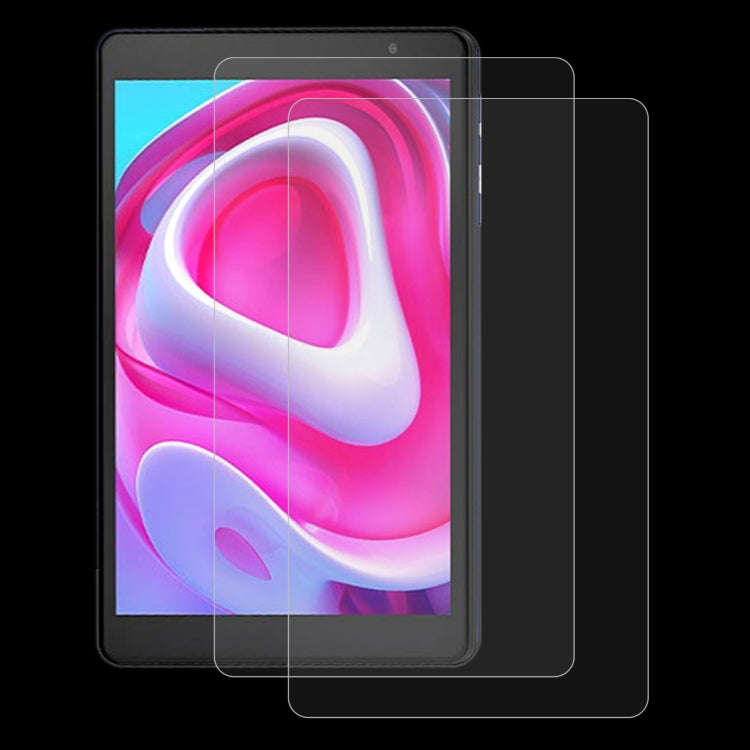 2 PCS 9H 2.5D Explosion-proof Tempered Tablet Glass Film For BLU M8L Plus