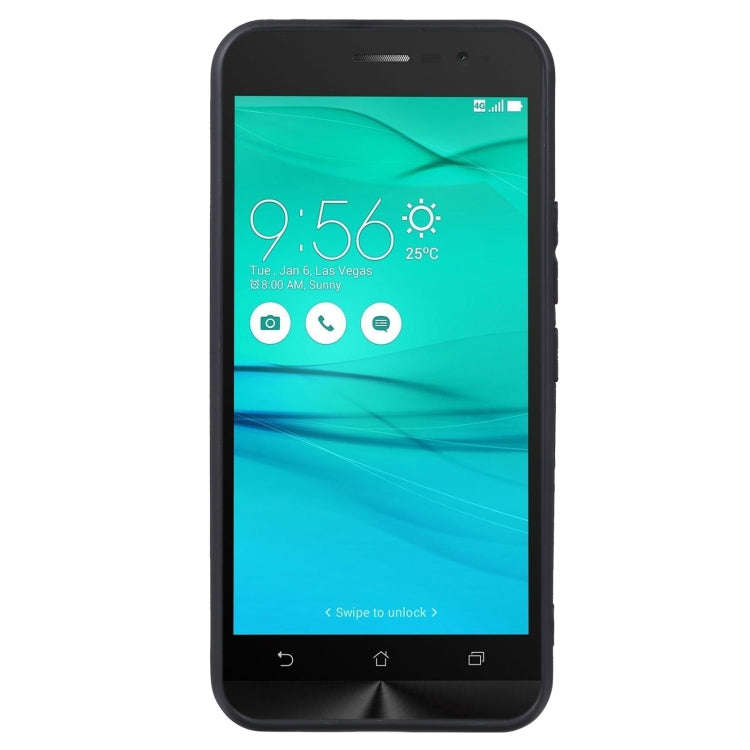 TPU Phone Case For Asus Zenfone Go ZB500KG(Black)