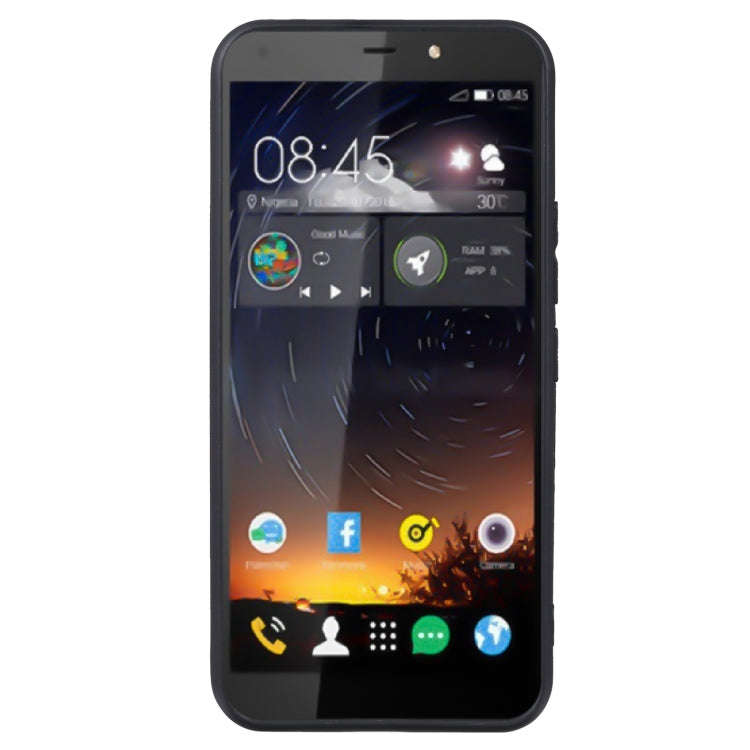 TPU Phone Case For Tecno Camon C8(Black)