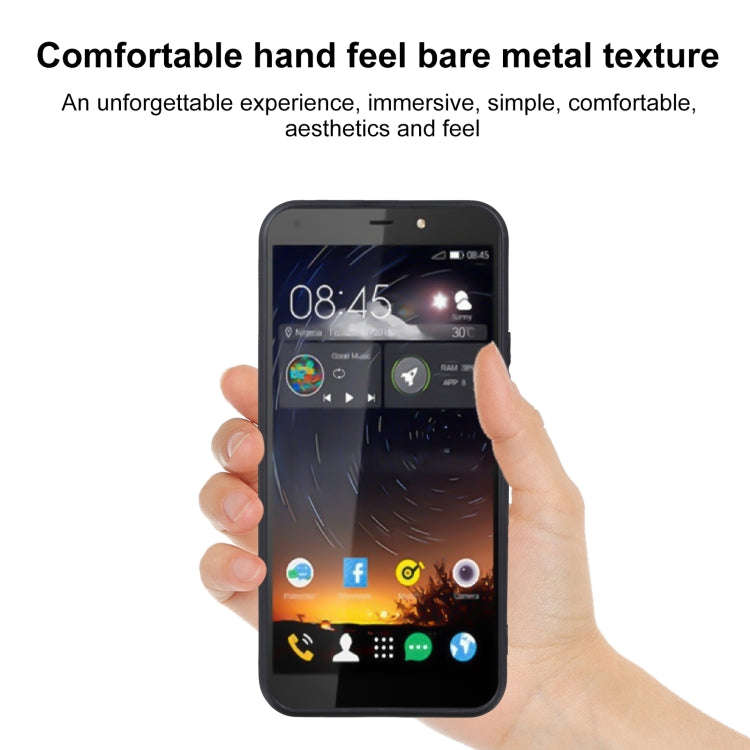 TPU Phone Case For Tecno Camon C8(Black)