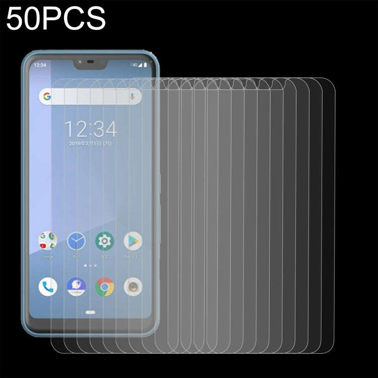 10 PCS 0.26mm 9H 2.5D Tempered Glass Film For Fujitsu Arrows U 801FJ