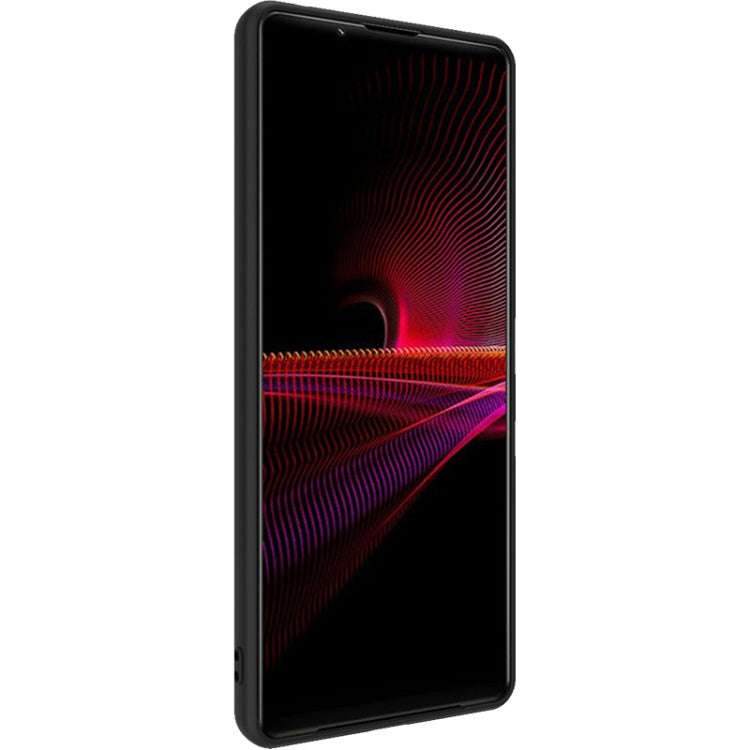 For Sony Xperia 1 III imak LX-5 Series PC + TPU Case with Screen Protector(Cross Texture)
