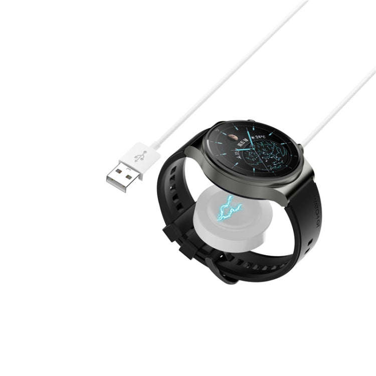 For Huawei Watch GT 3 / GT Runner Smart Watch Charging Cable, Length: 1m, Integrated Version(White)