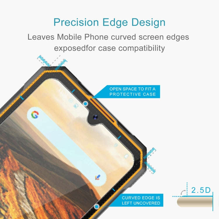 10 PCS 0.26mm 9H 2.5D Tempered Glass Film For Cubot KingKong 5