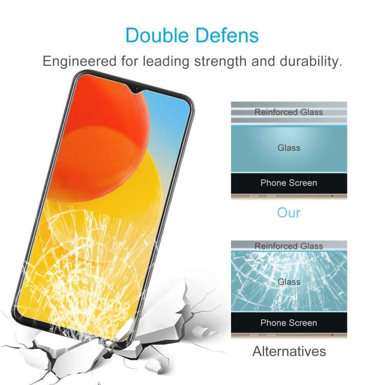 50 PCS 0.26mm 9H 2.5D Tempered Glass Film For Coolpad Cool 20 Pro