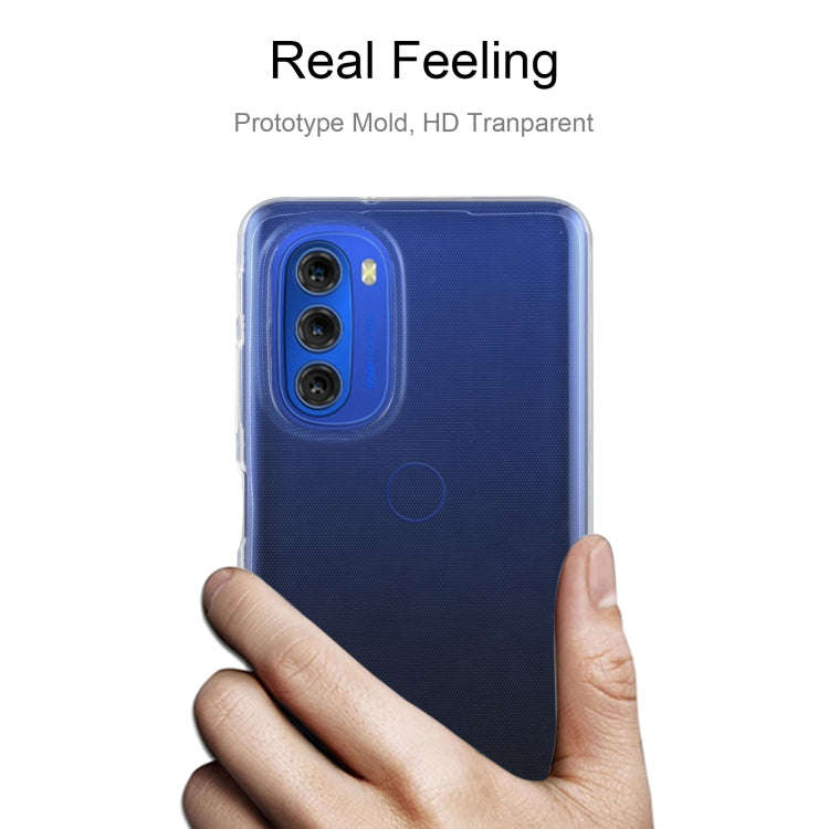 For Motorola Moto G51 5G 0.75mm Ultra-thin Transparent TPU Phone Case