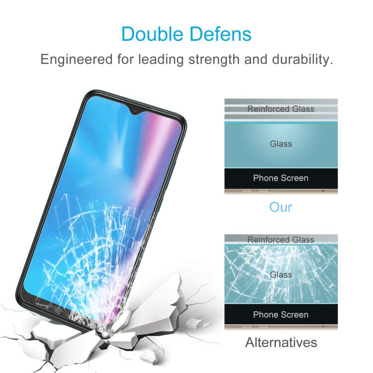 10 PCS 0.26mm 9H 2.5D Tempered Glass Film For Alcatel 3X Plus