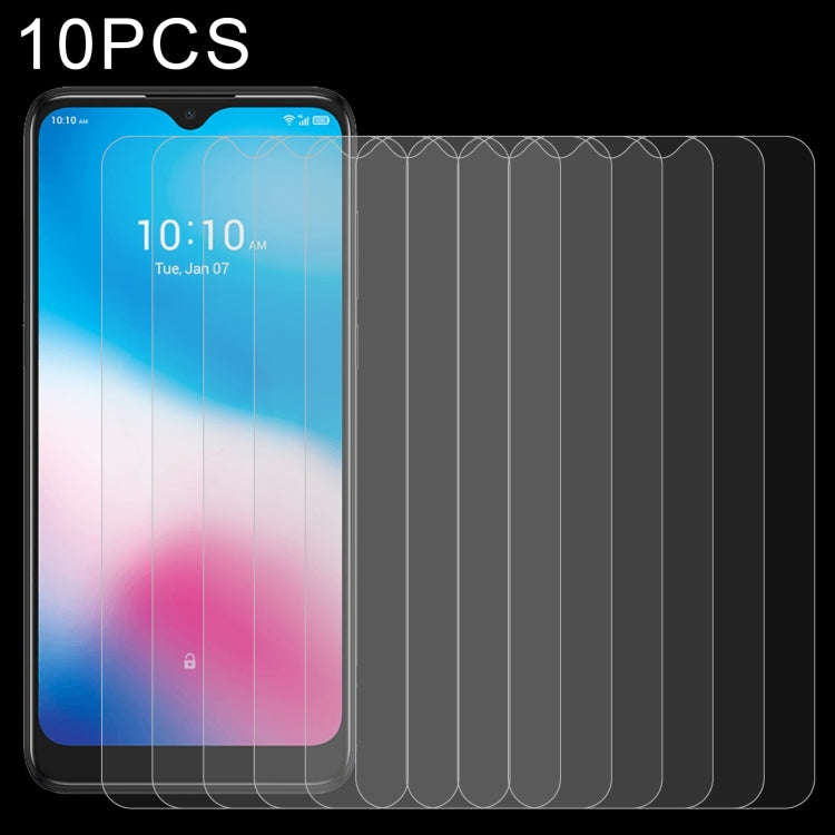 10 PCS 0.26mm 9H 2.5D Tempered Glass Film For Alcatel 3L 2020
