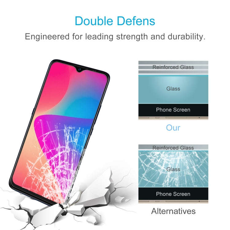 10 PCS 0.26mm 9H 2.5D Tempered Glass Film For BLU C7