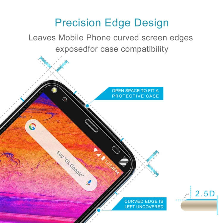 10 PCS 0.26mm 9H 2.5D Tempered Glass Film For BLU G5