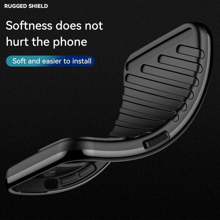 For Motorola One Hyper Thunderbolt Shockproof TPU Protective Soft Phone Case(Black)