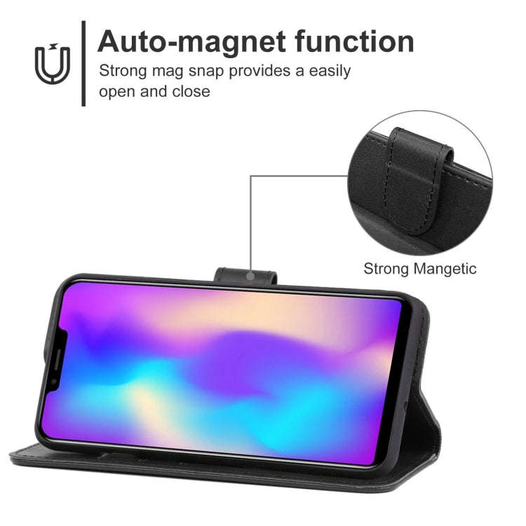 Leather Phone Case For Leagoo S9(Black)