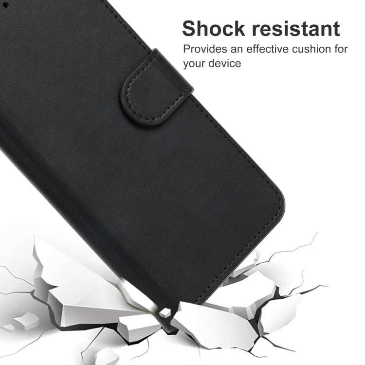 Leather Phone Case For BQ Aquaris M5(Black)