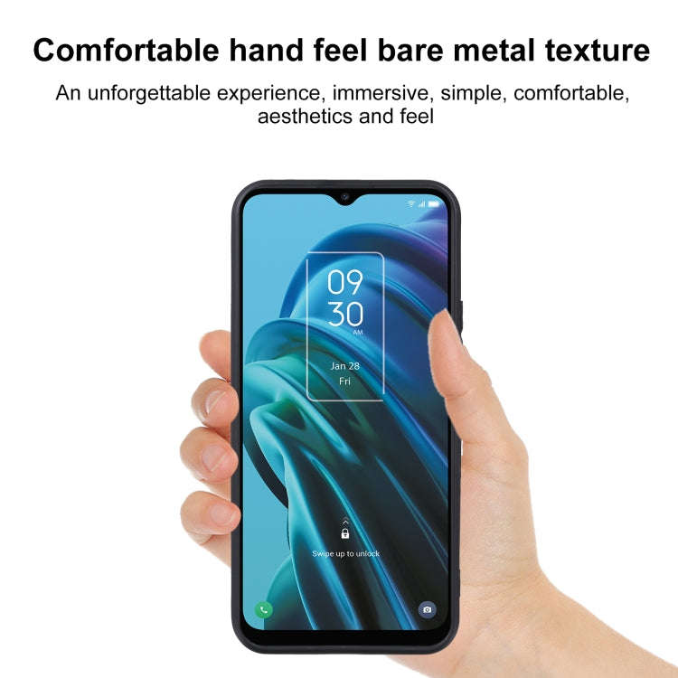 TPU Phone Case For TCL 30 XE 5G(Black)