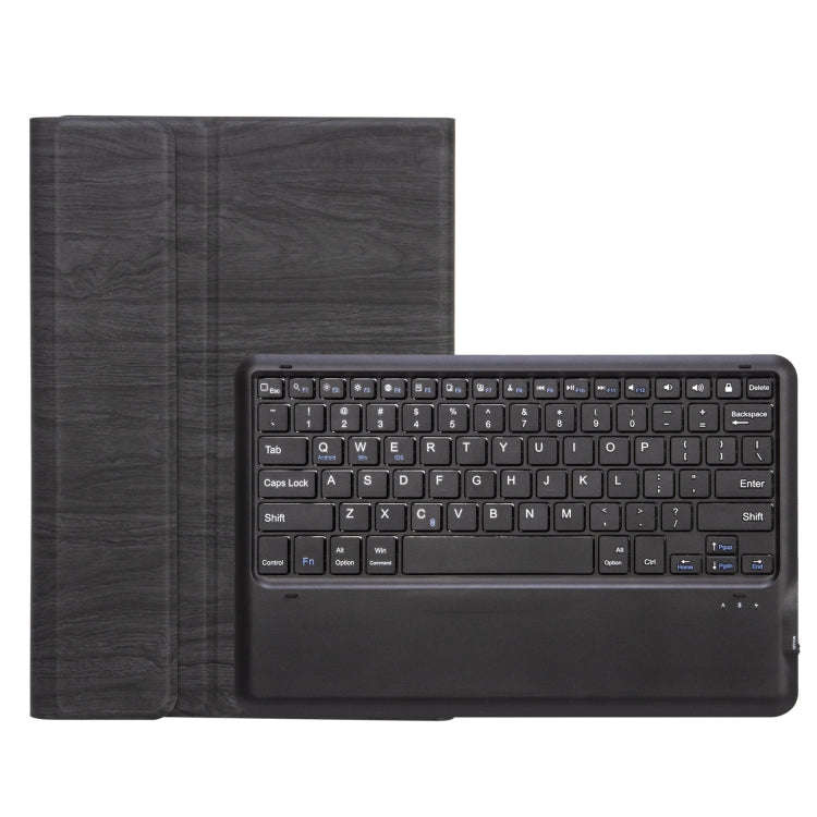 SF109 Tree Texture Bluetooth Keyboard Leather Case For Microsoft Surface Pro 4 / 5 / 6 / 7(Black ...
