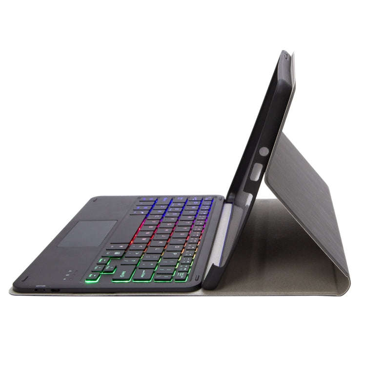 SFGO-AS Tree Texture Backlight Bluetooth Keyboard Leather Case with Touchpad For Microsoft Surfac...