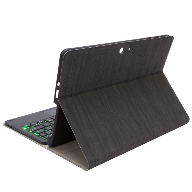 SFGO-AS Tree Texture Backlight Bluetooth Keyboard Leather Case with Touchpad For Microsoft Surfac...