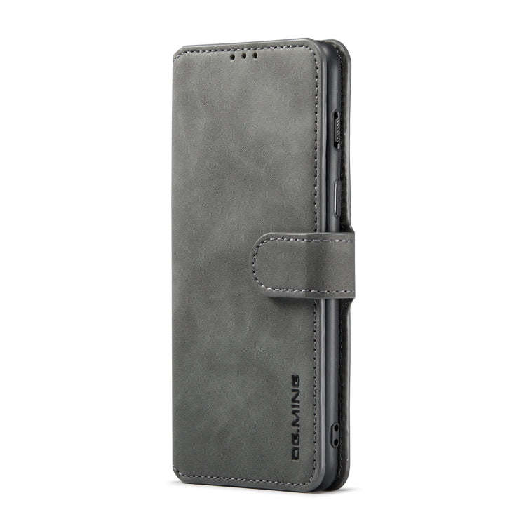For OnePlus Nord 2 DG.MING Retro Oil Side Horizontal Flip Leather Case with Holder & Card Slots &...