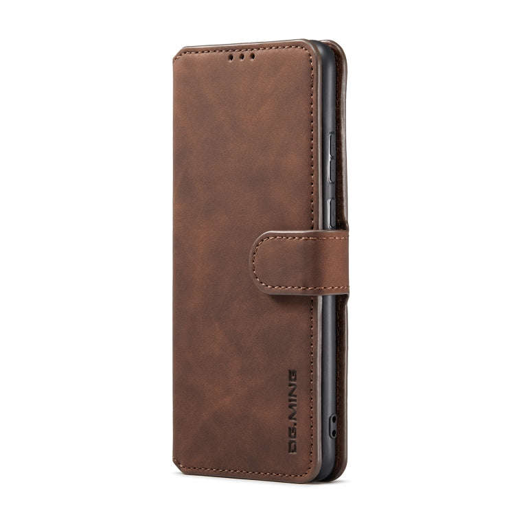 For Huawei P50 Pro DG.MING Retro Oil Side Horizontal Flip Leather Case with Holder & Card Slots &...