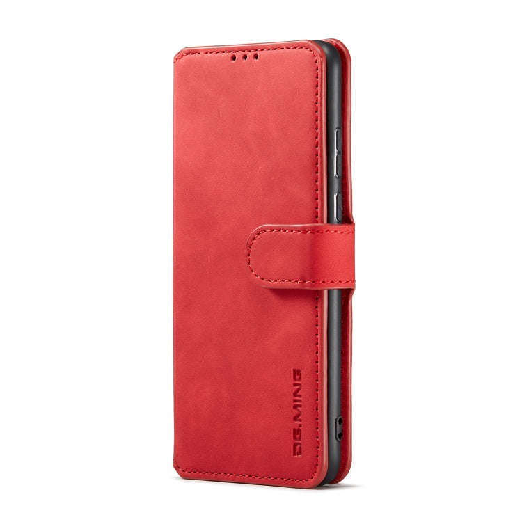 For Huawei P50 Pro DG.MING Retro Oil Side Horizontal Flip Leather Case with Holder & Card Slots &...